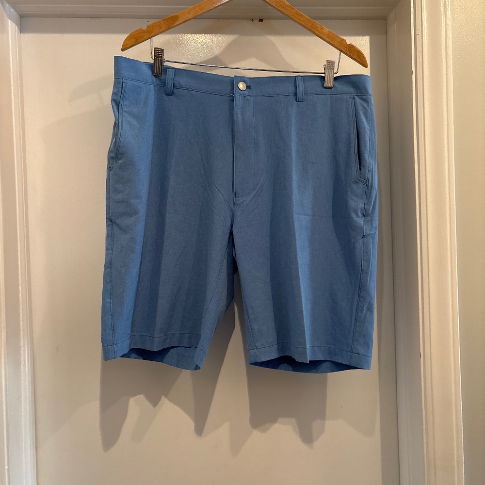 Peter Millar blue shorts
